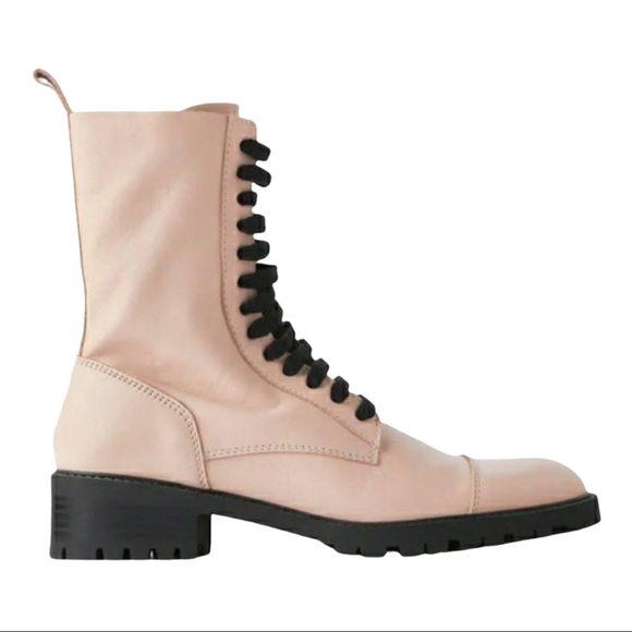 zara pink boots